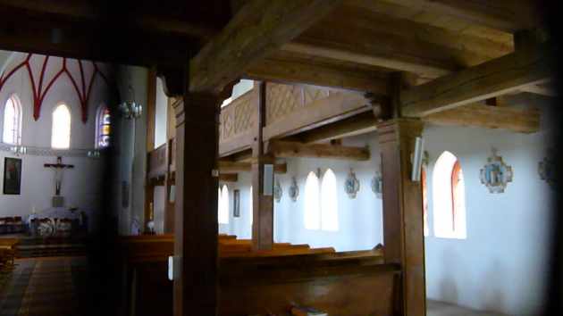 Kirche Altmarrin Interieur
