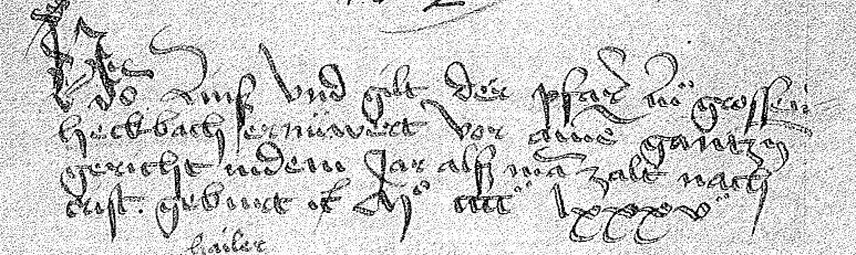 tax record, stock book Großhepach, 1485