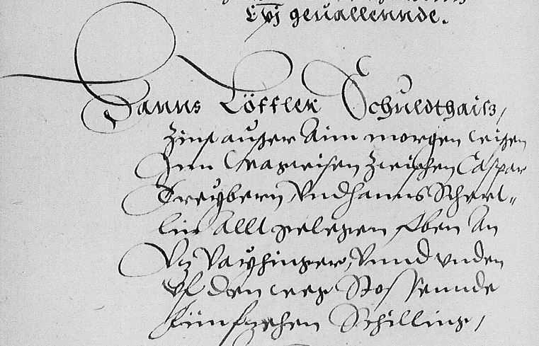 tax record, stock book Großheppach, 1485